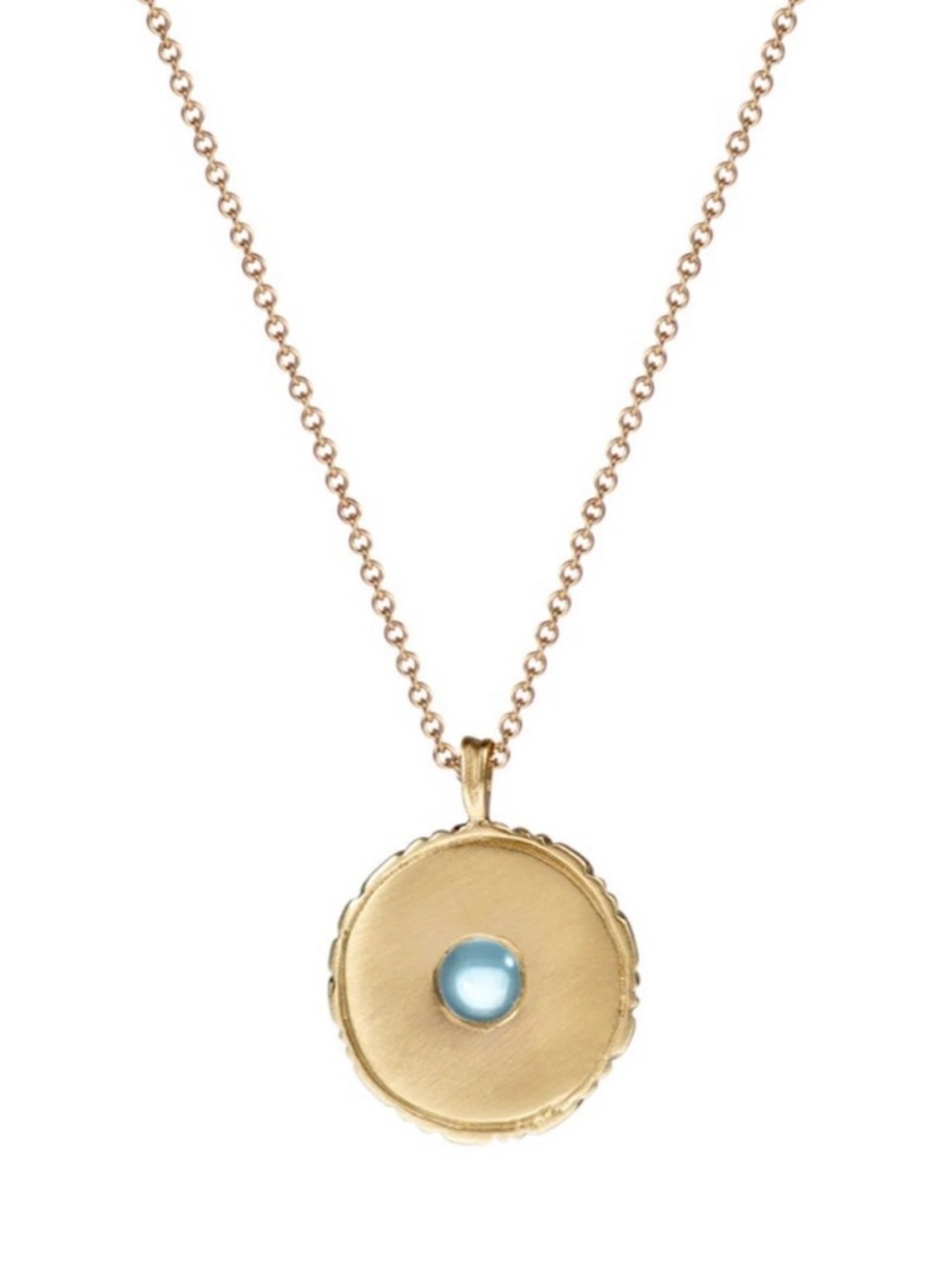 Me&Ro 10k Gold Necklace Strength is Having a Graceful Life Pendant Necklace